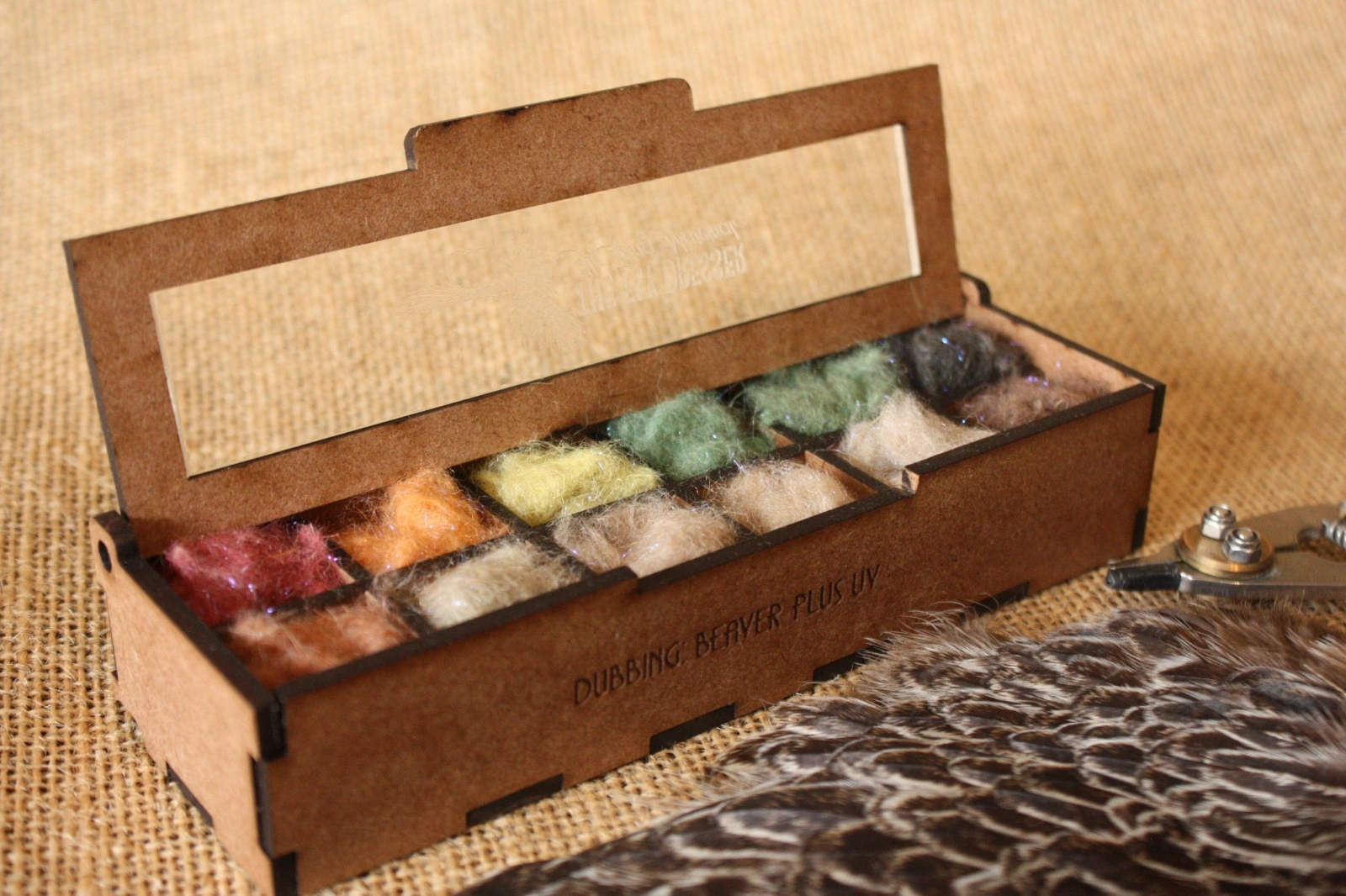 Beavers UV dubbing collection for fly tying