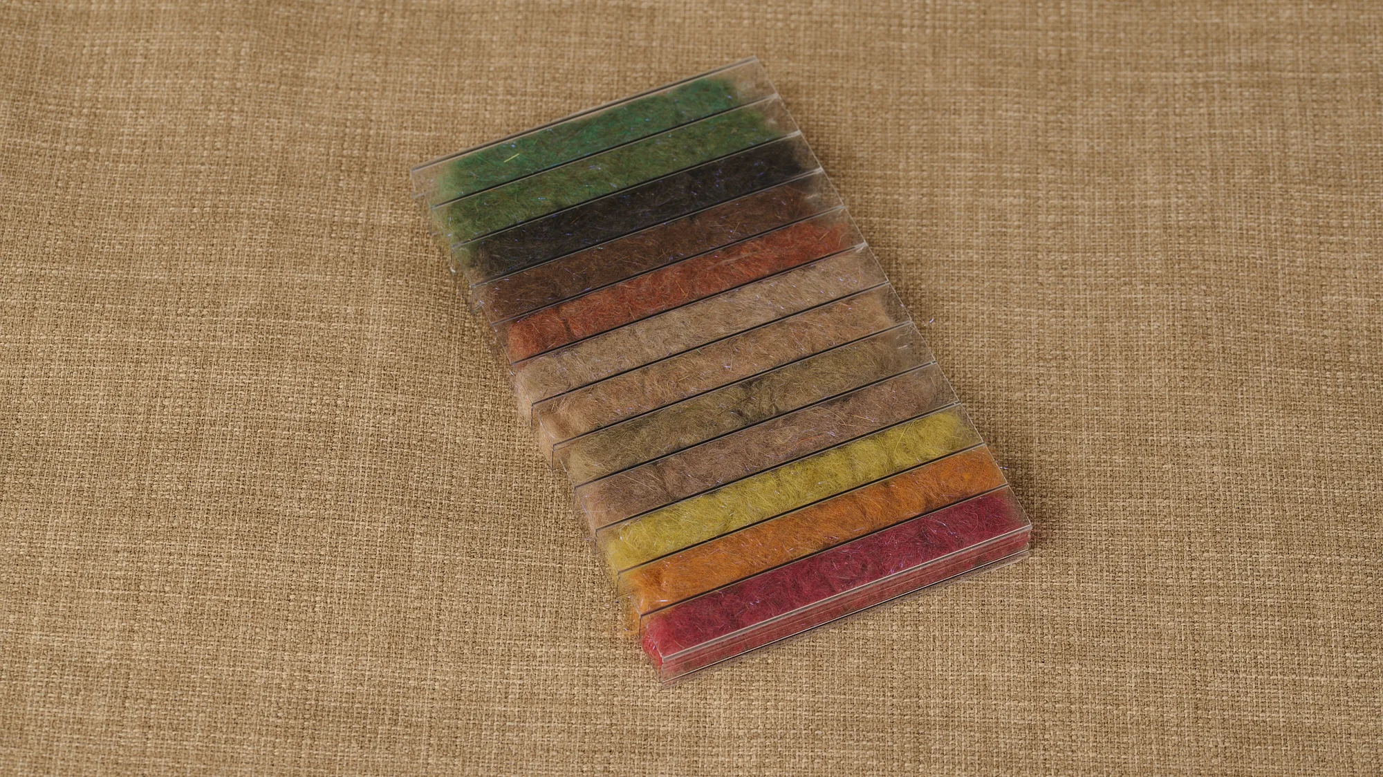 Beaver dubbing refill made from premium beaver under-fur with subtle UV and trilobal fibers. Ideal for dry flies, emergers, and buoyant fly patterns.